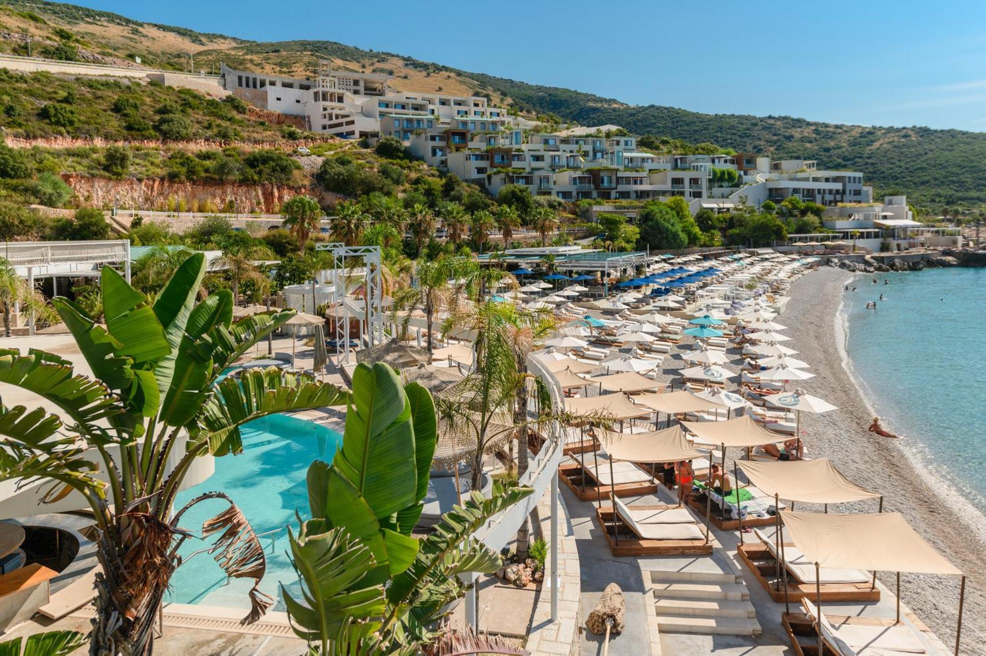 Folie Marine Beach Hotel Club Jal Kültér fotó
